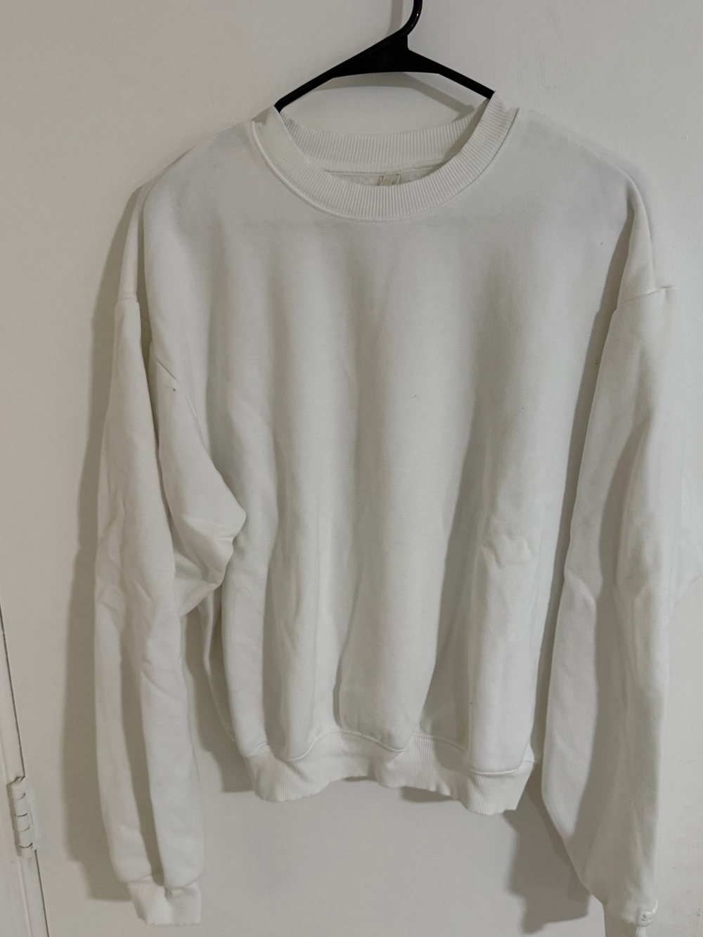 SKIMS White Crewneck Sweatshirt